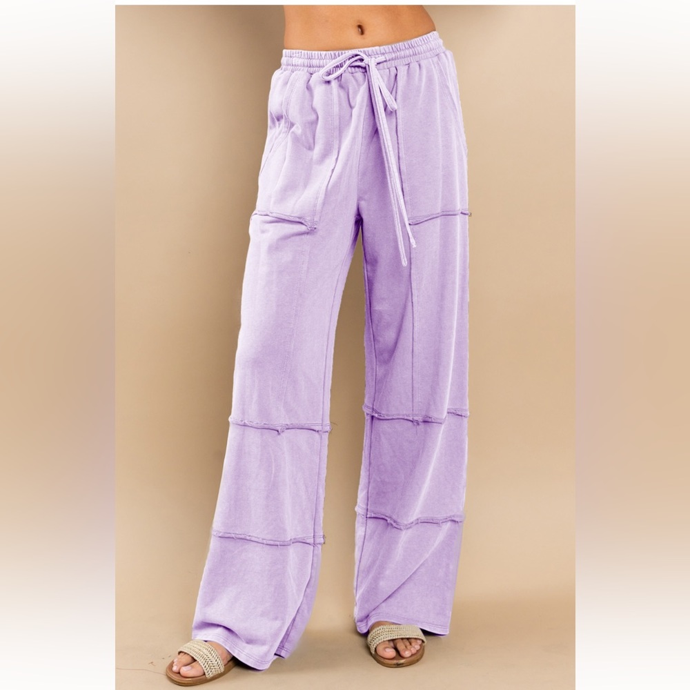 16 Mineral washed french terry fabric